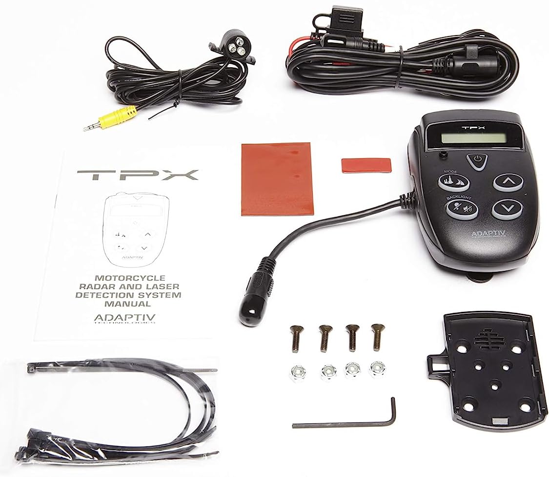 Amazon.com: Adaptiv Technologies TPX Pro Motorcycle Radar/Laser